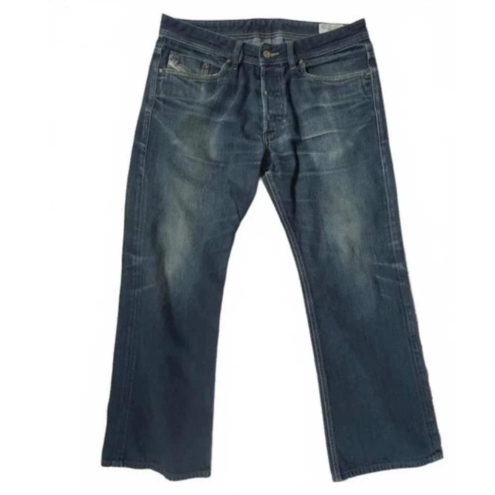 Diesel Zhav Jeans Blue Straight‎ Leg Wash 008IL W33 L32